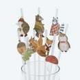 thumbnail image 5 of Cheerland Forest Animals Drinking Plastic Straws Set, 36 Pcs, 5 of 5