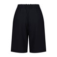 thumbnail image 5 of Pantalones Cortos Casuales para Mujer Día de la Independencia Impreso Elástico de la Cintura, Pantalones Cortos de Verano para Mujeres, 5 of 5