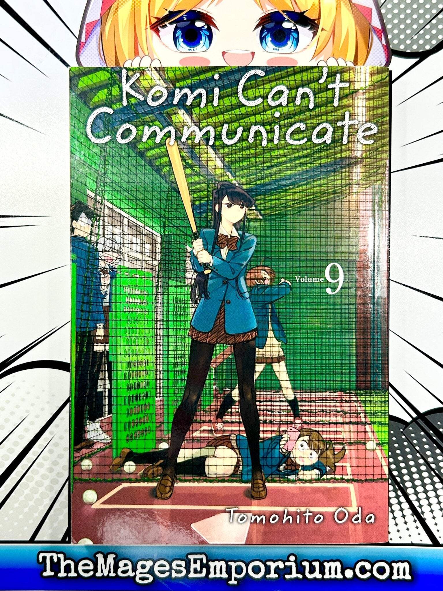 Komi Can't Communicate, Vol. 9, Book 9, Paperback, by Tomohito Oda