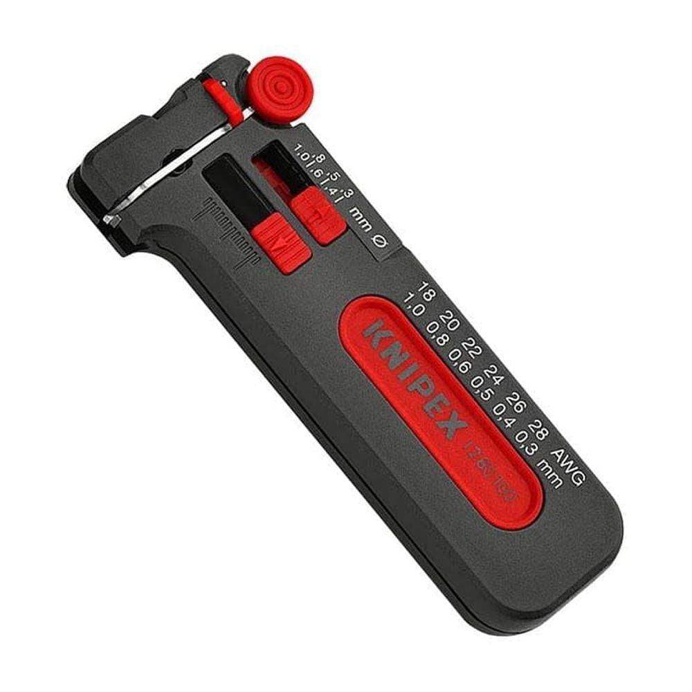Knipex Knipex Tools - Precision Mini Wire Stripper, 26-36 Awg (1280040Sb) Pliers