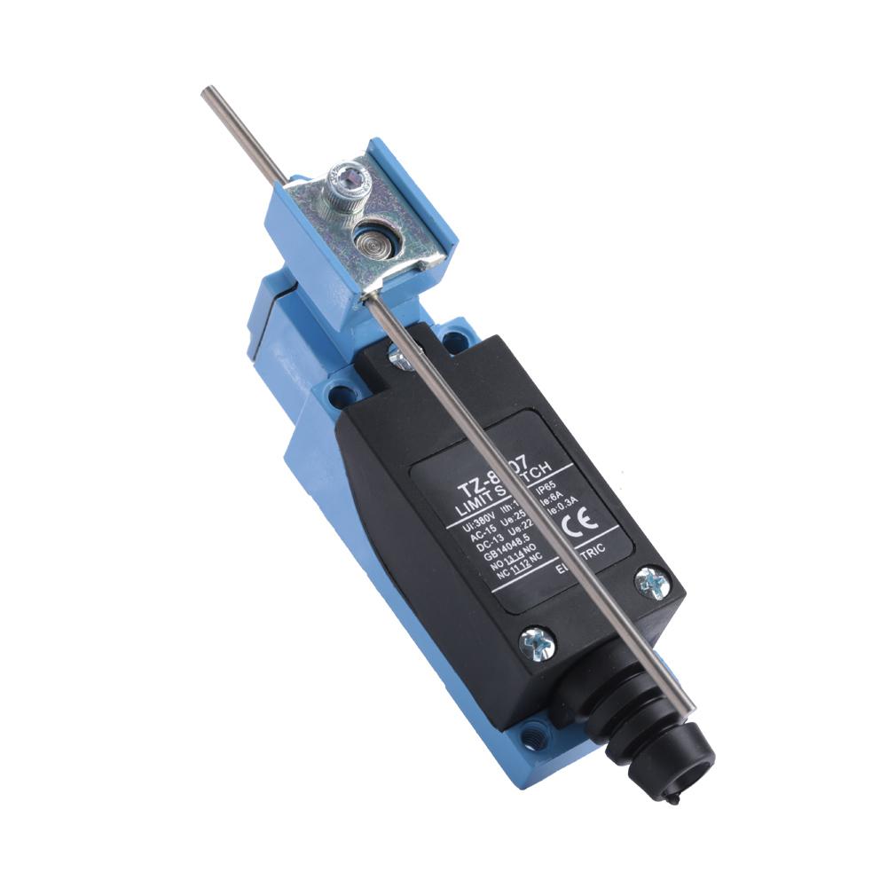 Mgaxyff TZ8107 SPDT Momentary Limit Switch Rotary Roller Lever Arm 6A