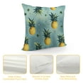 thumbnail image 4 of JRXY  Throw Pillow Case Watercolor Pineapple Square Cushion Cover Standard Pillowcase for Men Women Home Decorative Sofa Armchair Bedroom Livingroom White, 4 of 5