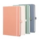 thumbnail image 1 of Cuadernos Forrados Compera, 4-Pack, 176 Pág., 5.5 x 8.3, Papel 100gsm, Cuadernos A5 con Lazo y Bolsillo, para Escuela, Negocio, Oficina y Universidad (col. Morandi), 1 of 3