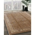 thumbnail image 2 of Ahgly Company Indoor Rectangle Mid-Century Modern Light Copper Gold Oriental Area Rugs, 2' x 5', 2 of 6