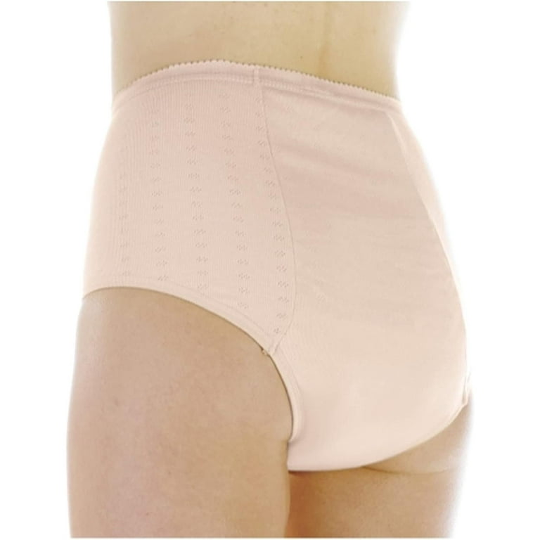 1-Pack Women's Absorbency Reusable Bladder Control Panties Beige 2X (Fits  Hip: 45-48) 