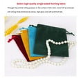 thumbnail image 6 of 10PCS Black Soft Small Jewelry Pouch, Velvet Drawstring Necklace Earrings Rings Bracelet Packing Bags, Solid Pocket Candy Crafts Mobile Phone Storage Bag, 6 of 8