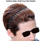 thumbnail image 3 of Diadema de metal para hombre y mujer, diadema deportiva de primavera Unisex, accesorios, bandana antideslizante elástica Simple para exteriores Zhivalor  CPB-DE-LYY813-3, 3 of 5