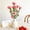 A, variant on 7 Head Artificial Carnation Spray, Lifelike Petal Fade Resistant Silk, Wedding Photography Outdoor Fake Flower for Mothers Day Decorations for Porch