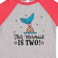 thumbnail image 4 of Inktastic Mermaid 2nd Birthday 2 Year Old Girls Toddler T-Shirt, 4 of 5
