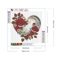 thumbnail image 2 of Pintura de diamante 5D DIY Taladro redondo completo Love Roses Kit Decoración del hogar (NH3682), 2 of 9