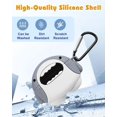 thumbnail image 4 of Cute Case for AirPods Pro 3 Case Cover 2025 with Cleaner kit,Airpods Pro 3 Cases Women Anti-Drop Silicone iPods Pro 3 Earbuds Charging Cases Girl Keychain for Airpods Pro 3rd Generation, 4 of 6