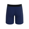 thumbnail image 5 of The Big Blue - Shinesty Navy Ball Hammock Boxer - Long Leg  Medium, 5 of 5