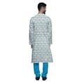 thumbnail image 3 of Atasi Printed Designer Kurta For Boys Casual Kurta Pajama Set Ethnic Summer Clothing, 3 of 5