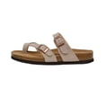 thumbnail image 2 of CUSHIONAIRE Sandalias con plantilla de corcho Luna para mujer con +Comfort Stone 9, 2 of 5