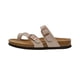 thumbnail image 2 of CUSHIONAIRE Sandalias con plantilla de corcho Luna para mujer con +Comfort Stone 9, 2 of 5