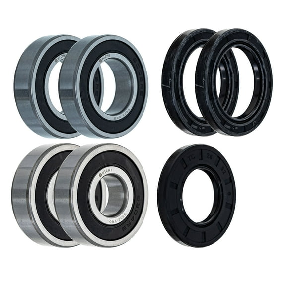 Niche Wheel Bearing Seal Kit for Kawasaki Vulcan 1500 VZ1600 Concours ZG1400 MK1008572