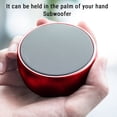 thumbnail image 4 of SDOTXA Portable Speaker Bluetooth Speaker Bluetooth 5.0 Also  AUX Cable Bluetooth Audio Interface Suitable for Children Red, 4 of 5