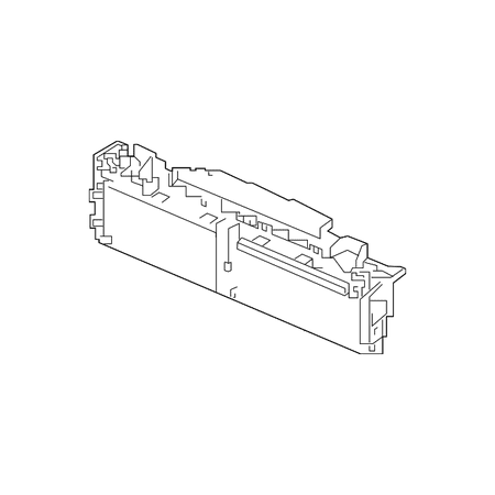 Genuine OE Honda Grille Assembly, Air Shutter (Upper) 71300-TVA-A01