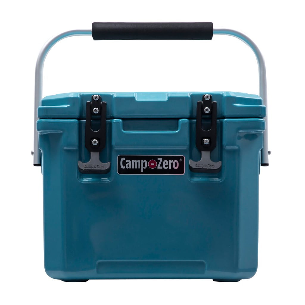 CAMPZERO 10L Premium Cooler/Ice Chest with Carry Handle and 2 Molded