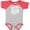 Baseball Heather and Red, variant on Inktastic Proud Military Nephew Red Friday Boys Baby Bodysuit