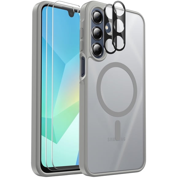 Funda Mangix para Samsung Galaxy A16 5G con Protectores de Pantalla y Cámara