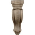 thumbnail image 2 of Ekena Millwork 3 7/8"W x 8"D x 13"H Los Angeles Hollow Back Corbel, Walnut, 2 of 4
