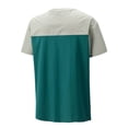 thumbnail image 5 of Mens Color Block Raglan T-Shirts Short Sleeve Crew Neck Athletic Workout Top for Training Running Quick Dry Moisture Wicking Tech Tee Big & Tall Sizes Available, 5 of 5