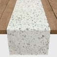 thumbnail image 2 of Creative Products Gray Terrazzo 4 16 x 72 Poly Twill Table Runner, 2 of 3