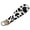 Cow Spots, variant on Wristlet Lanyard Keychain for Men Women, Handy Wrist Strap for Badge, Phone, Wallet and Keys – Solid Bright Yellow