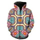 thumbnail image 1 of Sudadera con capucha y cremallera para hombre, estilo nacional retro, unisex, divertida, con estampado 3D, estilo Harajuku, manga larga, 1 of 6
