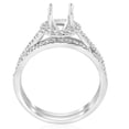 thumbnail image 2 of Pompeii 5/8ct Halo Engagement Mount Set 14K White Gold (G/H,I1), 2 of 4