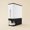 Black, variant on Norcho Rice Dispenser, 25 lbs Sealed Rice Storage Container with Measuring Cup, Rice Box for Kitchen Pantry, Gray