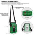 thumbnail image 6 of HELLHERO Piano Pattern Design Travel Crossbody Purse, with Adjustable Strap, Travel, Outdoor and Daily Use Polyester 4.33x1.97x7.09, 6 of 7