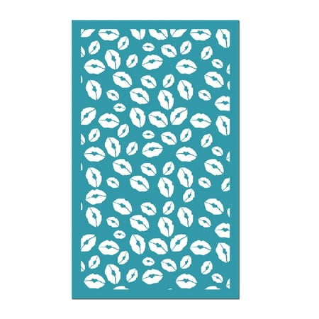 

TINYSOME Leaf Geometric Silk Screen Stencils for Clay Reusable Silkscreen Print for DIY Printing on Clay Jewelry Earrings Decor