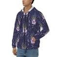 thumbnail image 3 of Naloa Lavender Flowers Men’s Hoodies, Zip up Hoodie, Sweatshirts,Hoodies for Men Sizes S-3XL-XX-Large, 3 of 5