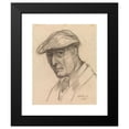 thumbnail image 2 of Alfred William Finch 15x18 Black Modern Framed Museum Art Print Titled - Self-Portrait (1918), 2 of 5