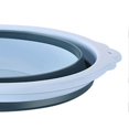 thumbnail image 3 of Portable Folding Wash Basin Thick Plastic Basin for Travel Dormitory Clothes Washing XL 40 x 14 x 5 cm, 3 of 4