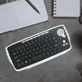 thumbnail image 1 of 2.4G Wilreless Keyboard Multi Function Mini Mute PC 78Keys Trackball for Notebook Laptop, 1 of 7