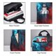 thumbnail image 3 of Fotbe Red And Blue Fire Mochila Ligera para Hombres y Mujeres - Duradera y Resistente al Agua, Ideal para Escuela, Trabajo, Viajes y Uso Diario, 3 of 7