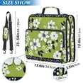 thumbnail image 2 of FORMRS Zipper Binder with Shoulder Strap 2-inch Ring 500 Sheet Capacity File Bag, Retro Floral, 2 of 5