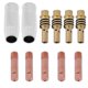 thumbnail image 1 of 11pcs Nozzles Contact Tips Holders MIG Welder Consumable Accessory Fit for 15AK Torch Gun, 1 of 5