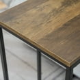 thumbnail image 5 of Ktaxon C Shaped End Table, Sofa Side Table for Living Room, Couch and Recliner Snack Table for Bedroom, Rustic Brown, 5 of 7