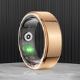 thumbnail image 4 of Heart Rate Tracker R02 Smart Ring 5.0 Compatible Con Dientes para Android IOS Azul, 4 of 9