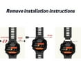 thumbnail image 4 of AIYOCK Compatible with Garmin Forerunner 235/230/220/735XT Band, 22mm Unisex Silicone Replacement Watch Band for Approach S20/S5/S6, 4 of 6