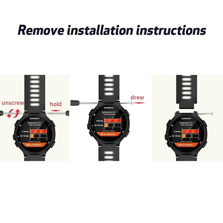 AIYOCK Compatible with Garmin Forerunner 235/230/220/735XT Band