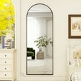 BEAUTYPEAK 64"x 21" Full Length Mirror Arched Standing Floor Mirror
