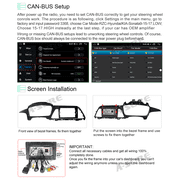 Apple CarPlay 2+32GB Android 13 Car Radio Stereo for Hyundai Sonata 2015-2017 GPS Navi Bluetooth WiFi DSP