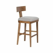 Theodora T- Back Bar Stool with Wood Seat Frame and Cushion