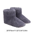 thumbnail image 6 of RENDZJ Electric Heated Plush Slippers Usb Heating House Shoes for Home Indoor (Men), 6 of 9