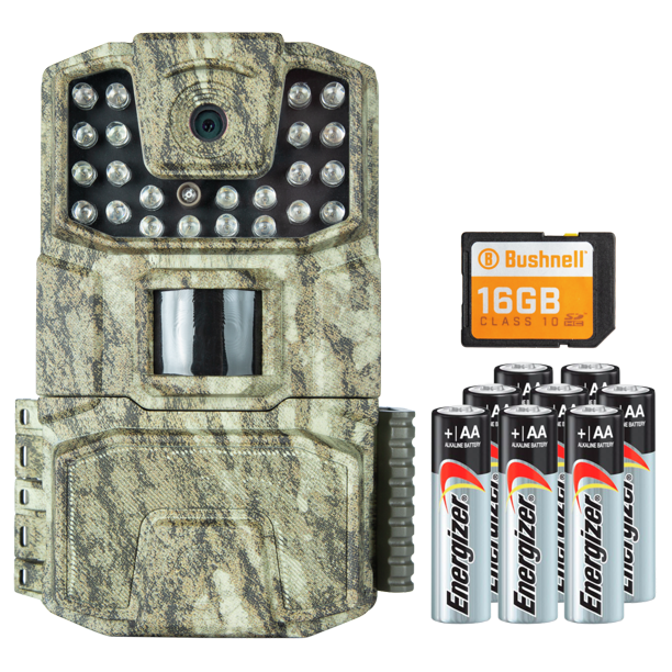 Bushnell Spoton 18 MP Infrared Hunting Trail Monitor Camera Bundle